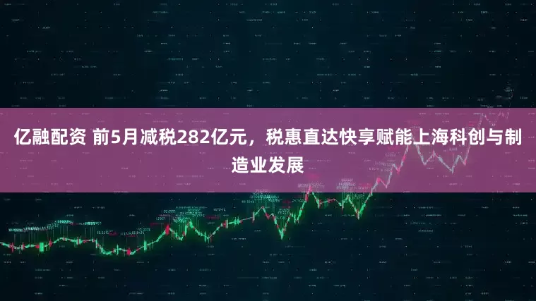 亿融配资 前5月减税282亿元，税惠直达快享赋能上海科创与制造业发展